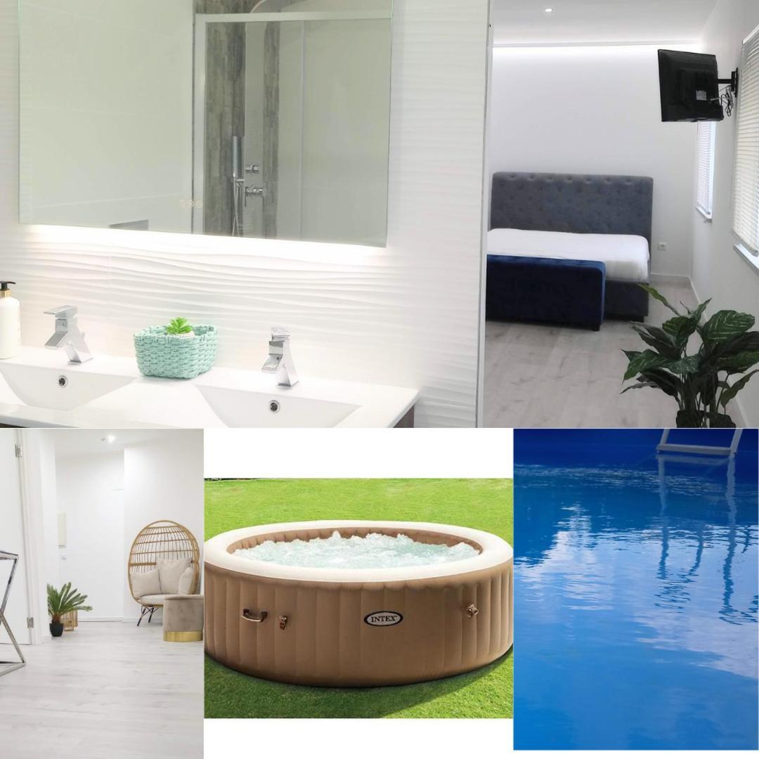 Casa Incrivel Refugio Lieva ,Piscina , Jacuzzi Exterior E Zona Kids Apartment Nelas Bagian luar foto