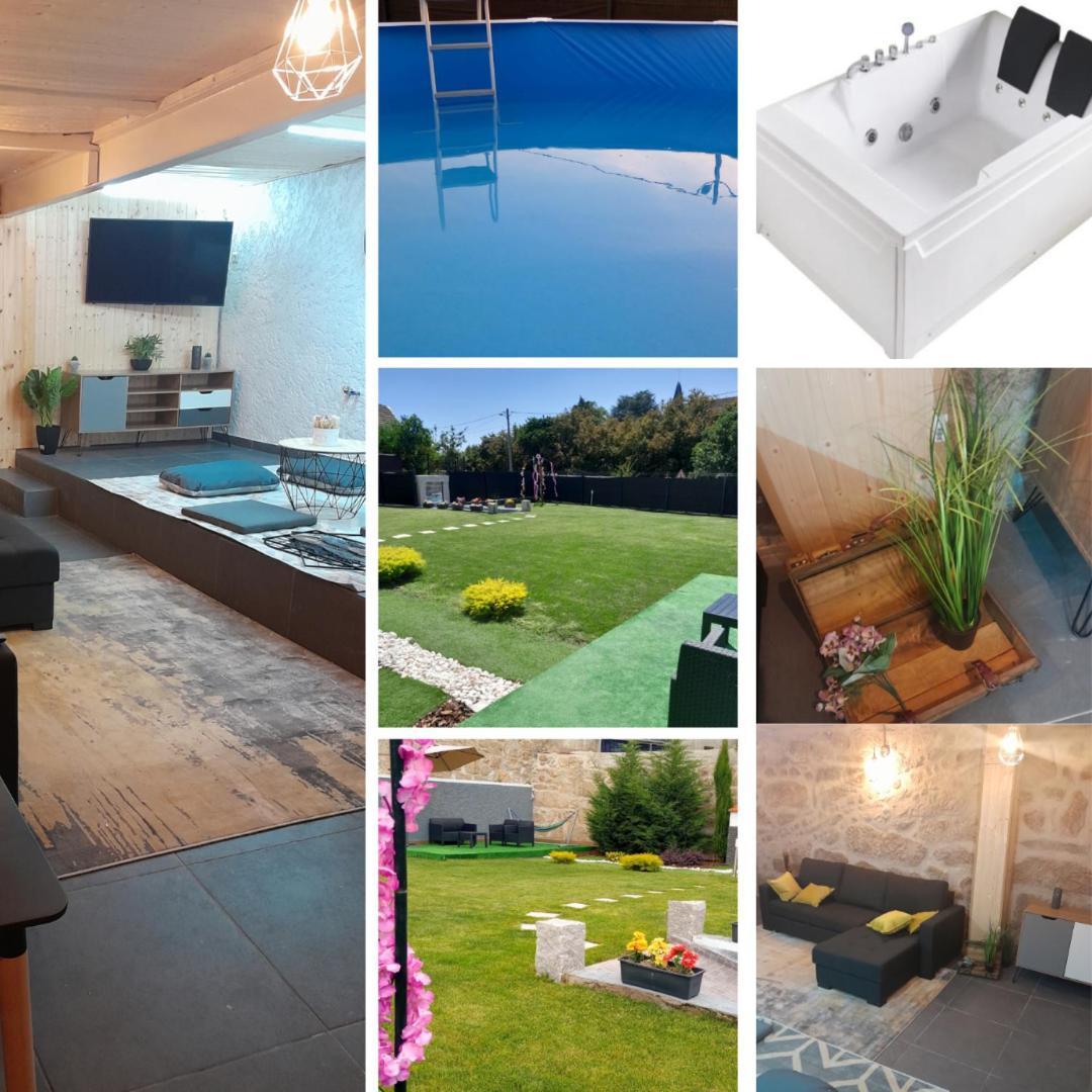 Casa Incrivel Refugio Lieva ,Piscina , Jacuzzi Exterior E Zona Kids Apartment Nelas Ruang foto